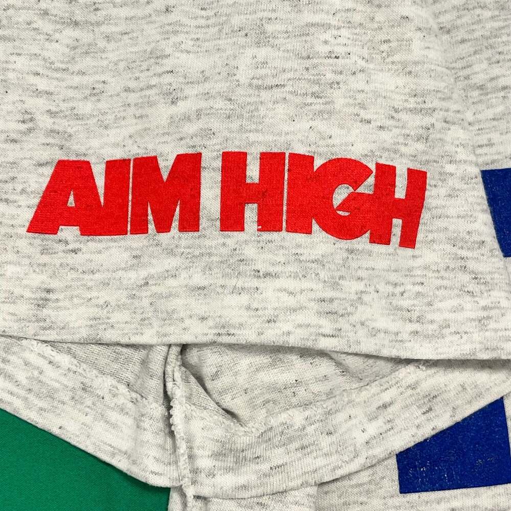 Vtg 90s Single Stitch Oneita Power 50 U.S. Air Force Aim High Tee View 5